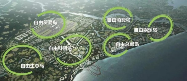 清华大学建筑设计院获海南自由贸易区海口江东新区概念规划国际